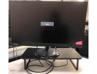 COMPUTER MONITOR, LENOVO D22270QD0 S/N URHKV2LG