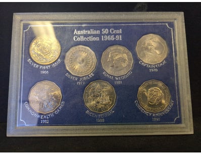AUSTRALIAN 50 CENT COLLECTION 1966-91

A Compreh...