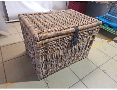 Storage Basket, Rattan Style, Natural Finish 

Dim...