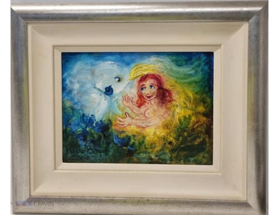 MARC CHAGALL

Oil On Canvas

Title: Woman With Red...