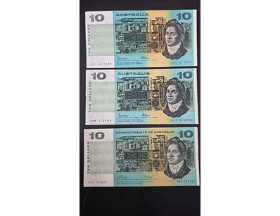 AUSTRALIAN $10 BANK NOTES, CIRCA 1900S

Uul 4172...