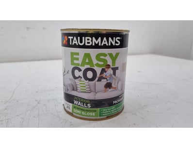 Taubmans Easy Coat interior wall paint in White, 1...