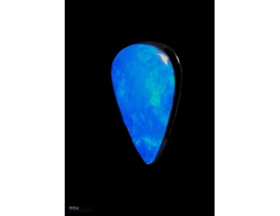3.9CT LIGHTNING RIDGE BLACK OPAL DOUBLET   

Dimen...