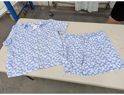 RRP: $79.95, Shrank Daisies Cotton Pyjama Set, siz...