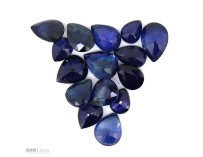 5.07 TSW X 15, NATURAL CORUNDUM SAPPHIRES     

Pe...