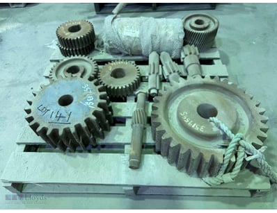 Unused Industrial gearbox assembly featuring multi...