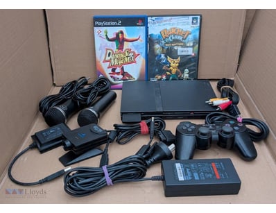 SONY PLAYSTATION 2 VIDEO GAME CONSOLE MODEL SCPH-7...
