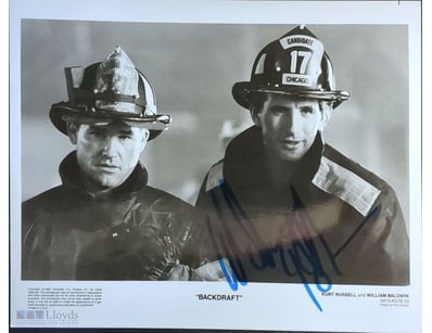 PROMOTIONAL PHOTOGRAPH FOR THE 1991 FILM "BACKDRAF...