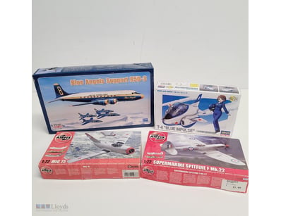 VINTAGE AIRCRAFT MODEL KIT COLLECTION - MILITARY A...