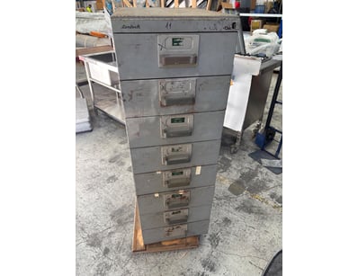 Tooblox, steel, 8 draws, includes contents, nuts ,...