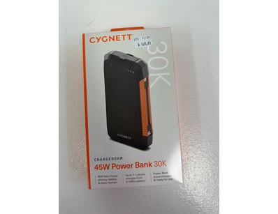 Cygnett ChargeRoam 45W Power Bank 30K - A portable...