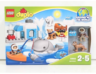 LEGO Duplo Arctic Set 10803 "Around the World" fea...