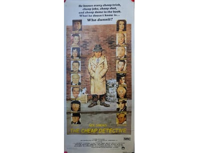 THE CHEAP DETECTIVE - ORIGINAL FILM POSTER

Poster...