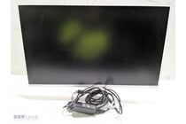 HP M27fw FHD Monitor in white finish with silver