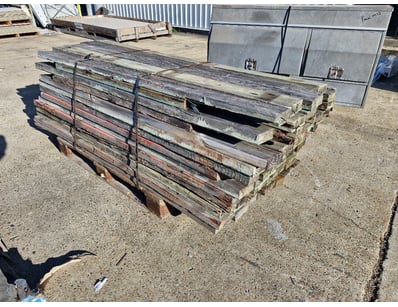 Recycled Broadwalk Decking

80 Pieces to pallet.

...