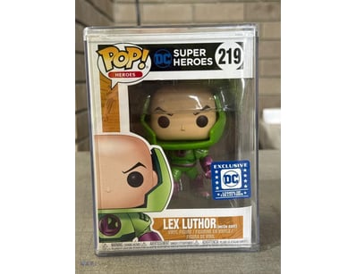 FUNKO POP! DC SUPER HEROES #219 LEX LUTHOR MECH SU...
