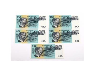 Banknotes & Coins (A984) - Lot 1925