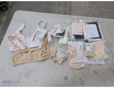 Amoena Bras, sizes 16AA and 16C, assorted bra cove...