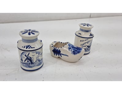 DELFT BLUE CERAMIC COLLECTION - DUTCH HANDWORK SOU...