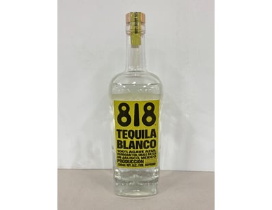 Blanco, 818, Tequila, Jaliso Mexico, 40% ALC/VOL, ...