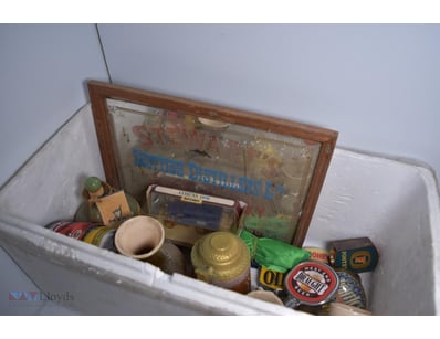 Assorted Lot Of Bar Mancave Collectibles, Beer Tap...