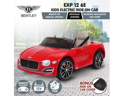 Rrp $699. Bentley Exp 12 Licensed Speed 6E Electri...