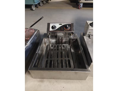 Robatherm commercial deep fryer featuring dual hea...