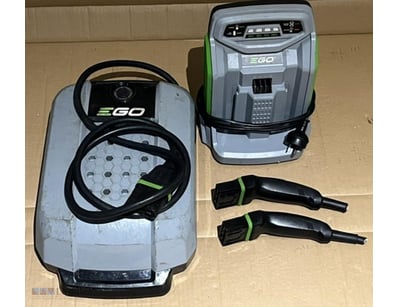 Ego 56V Battery Pack And Charger. 1 X Bax1500 Back...
