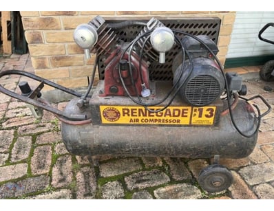 Air Compressor. 1 X Large Renegade Compressor. 240...