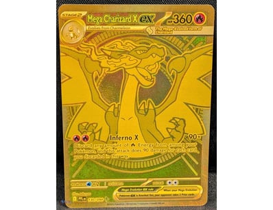 POKÉMON TRADING CARD  Mega Charizard X ex (130/094...