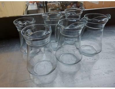 Assorted pitchers

SOLD AS LOT

