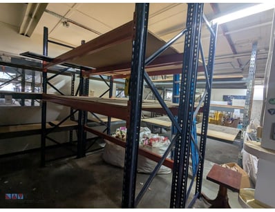 Industrial Racking ONLY

Note: All contents curren...