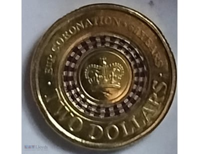 2013 RARE $2  PURPLE QUEEN CORONATION  DUAL LOWER ...