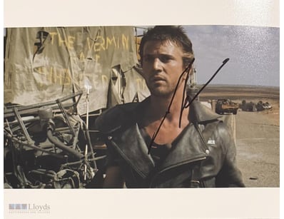 MAD MAX MEL GIBSON SIGNED PHOTO

Mel Gibson Person...