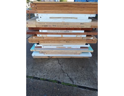 23 x Timber doors, Dimensions from: 2340mm - 2040m...
