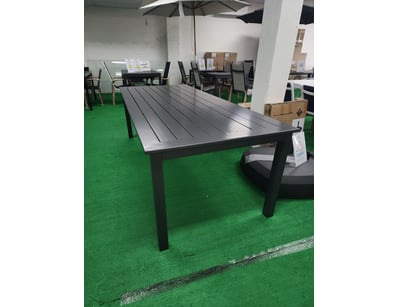 Outdoor dining table 230 x 100 cm. Powdered coated...