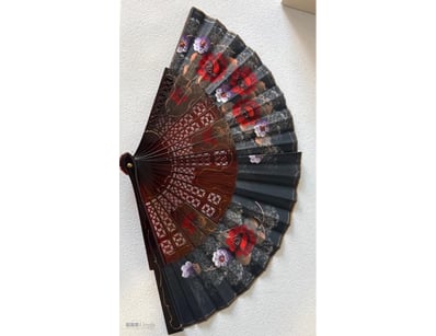 Vintage Hand Made Spanish Folding Fan Circa 1950S ...