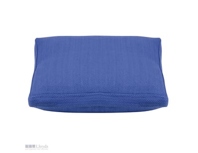 20pc lot large square blue cushion covers with box...