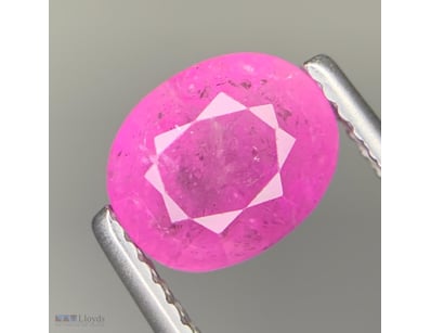 CERTIFIED 2.69CT NATURAL PINK RUBY (CORUNDUM) – OV...