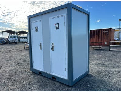 Portable Double Toilet Block

Ideal for construc...
