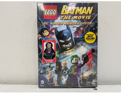 **UNRESERVED** LEGO Movie DVD with Figurine, Batma...