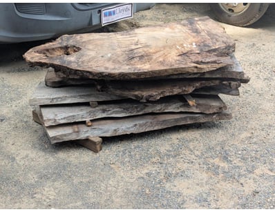 Hardwood Timber Slabs (A1001) - Lot 42