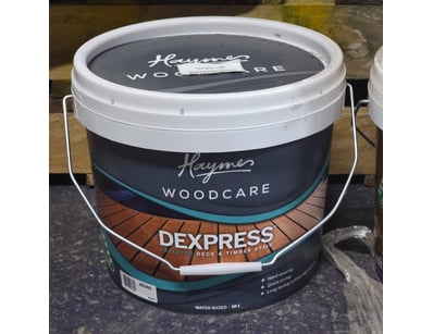 Haymes paint, woodcare, Dexpress, exterior and doc...