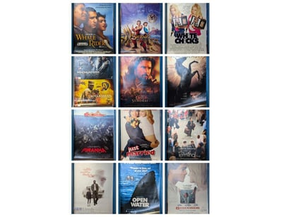 COLLECTION OF MOVIE POSTERS, INCLUDING JUST MARRIE...