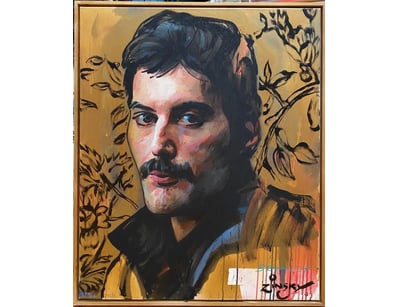 DAVID BROMLEY AND ZINSKY  

Title: Fredy Mercury 
...