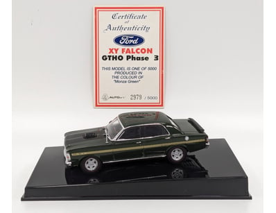 FORD XY FALCON GTHO PHASE 3 "MONZA GREEN" LIMITED ...