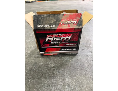 Power AGM deep-cycle battery model NPC135-12, rate...