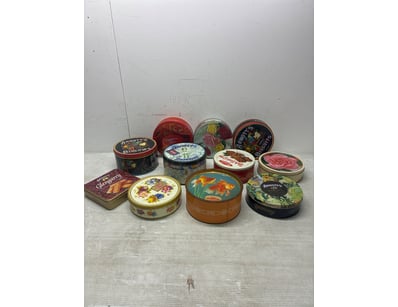 Vintage Arnott's Biscuits tin collection comprisin...