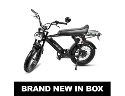 RRP $4499 OneMile P40-S Scrambler Electric Bike [I...