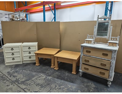 Furniture, including coffee tables, bedside tables...